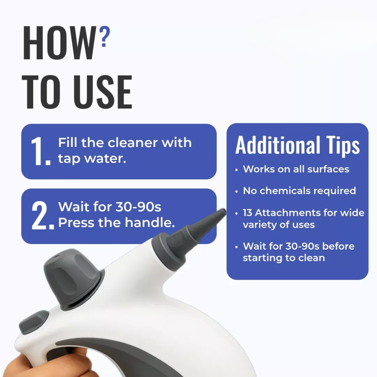 SteamerPro X® + 12 Free Attachments